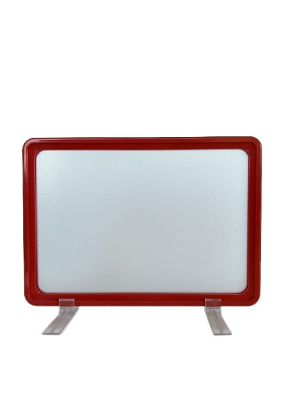 Комплект рамка А5 червона з протектором та тримачем під кутом 90° 3 шт. 