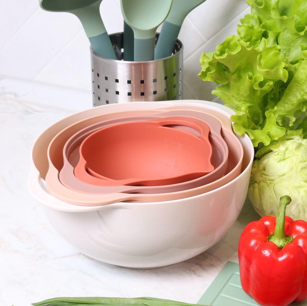 Набор мисок Smart Kitchen by Flamberg Bright 8 предметов