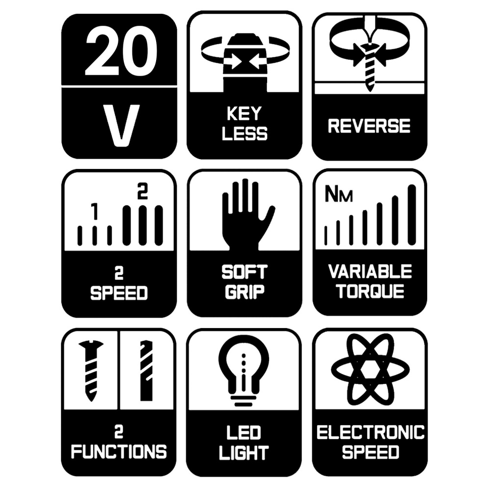 Шуруповерт аккумуляторный Expert Tools VPCD2610