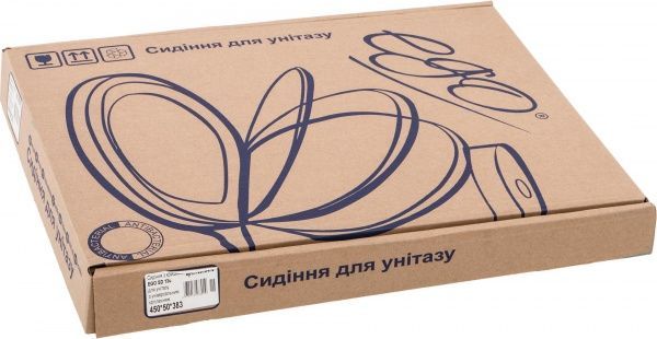 Сидіння для унітаза з кришкою EGO SD13u