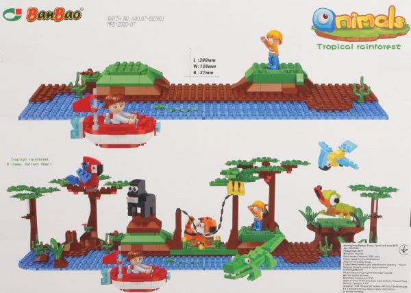 Конструктор BanBao Tropic Тропічний пляж 6670