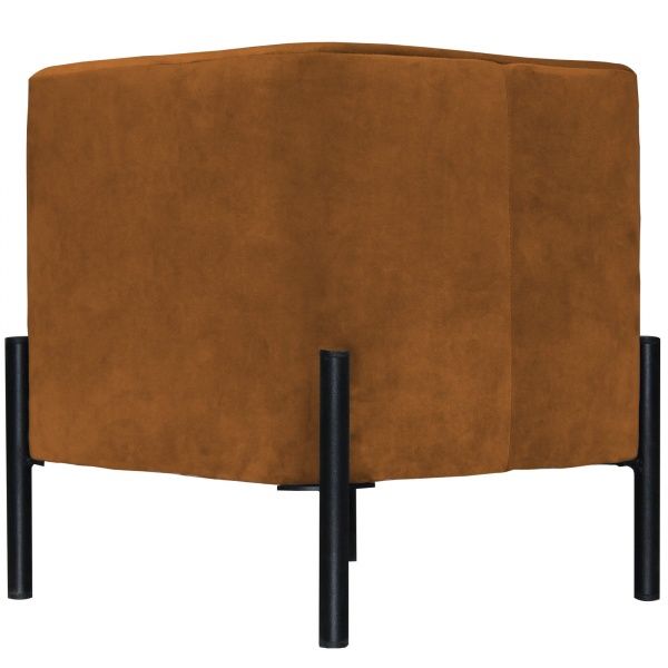 Пуф Квадрат велюр Jasmin 41 горчичный 