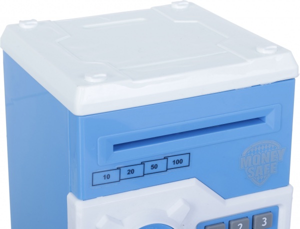 Сейф-скарбничка електронний дитячий класичний блакитний OTE0643207/blue