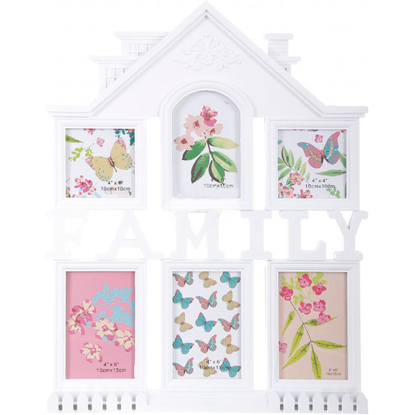 Фоторамка колаж Дім 6 шт 52.7х41 см