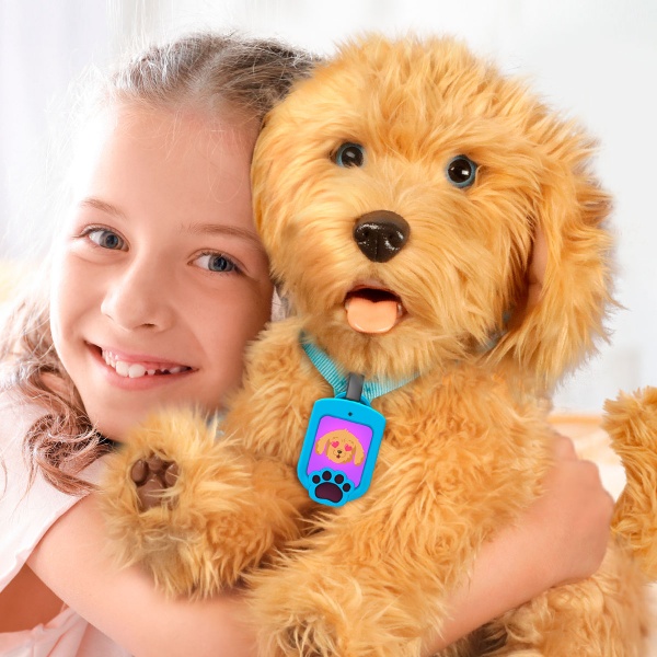 Интерактивный игровой набор My Fuzzy Friends Лабрадудель Moji 18207