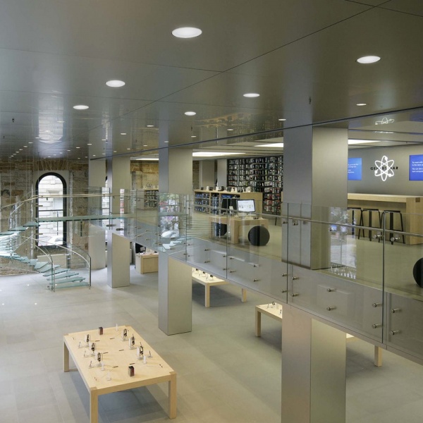 Світильник світлодіодний вбудовуваний 18 Вт IP20 білий матовий Accento Lighting AC-AL605 18W 