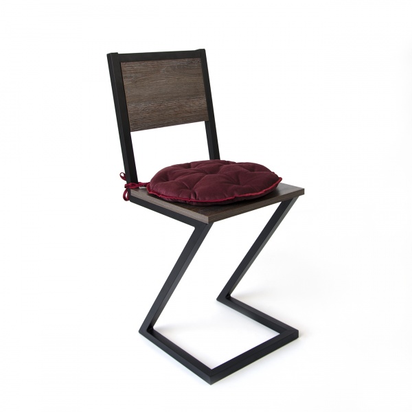 Подушка на стул Соната бордо 400х400