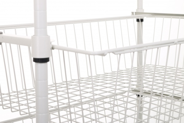 Вешалка для одежды FW-9970PB гардеробная 1800x750x450 мм белый