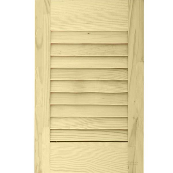 Жалюзийная дверца сосновая 606x394 мм