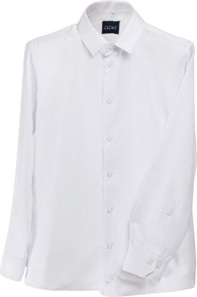 Рубашка детская LILUS р. 122-128 белый 9002/0мод.03 