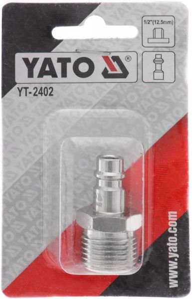 Быстросъем YATO на резьбу наружную 1/2 