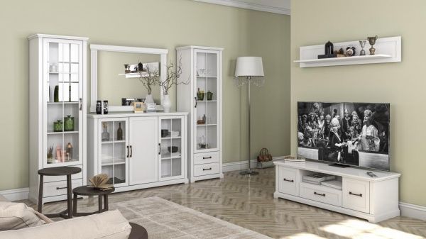 Полка Aqua Rodos Bianca 1400x270x238 мм белый матовый 