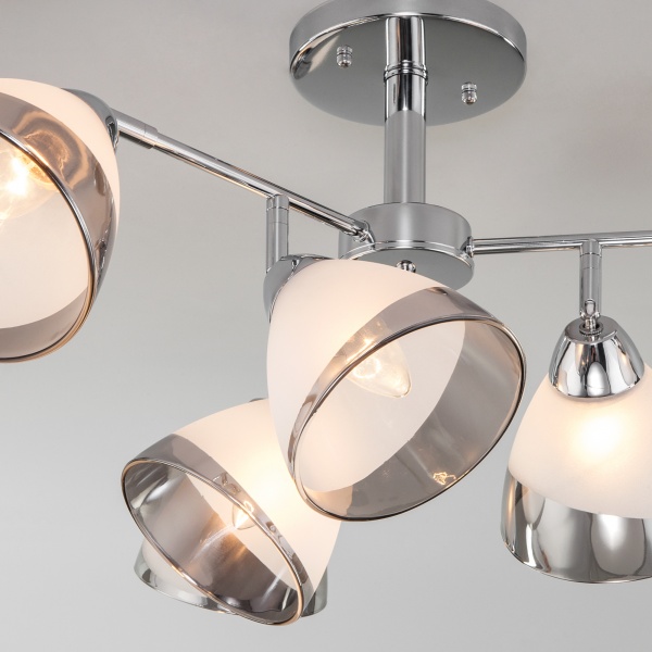 Світильник Strotskis Paola 6x40 Вт E27 хром 30126/6 (хром) 
