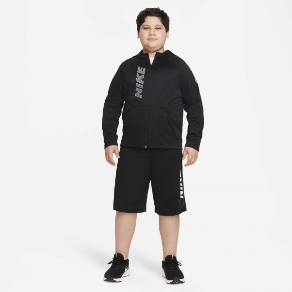 Джемпер Nike B NK TF GFX FZ HD SWOOSH DD8534-010 р. S чорний