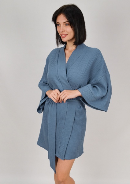 Халат жіночий Roksana Muslin 1523/11010 р. 48 джинс