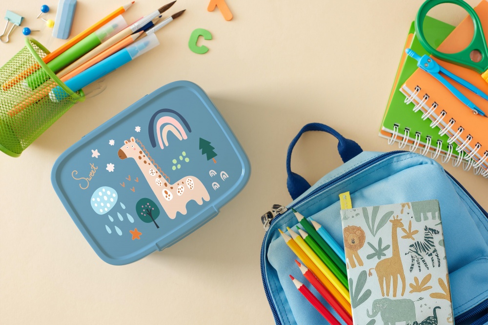 Контейнер пищевой Keter 257378 Snap Box 1,8 л Дикие звери 70x220x170 мм