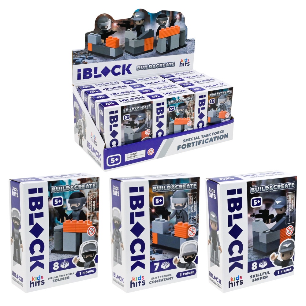 Игрушка-конструктор Shantou Kids hits IBLOCK JUNIOR в ассортименте KH42/002/1/2/6