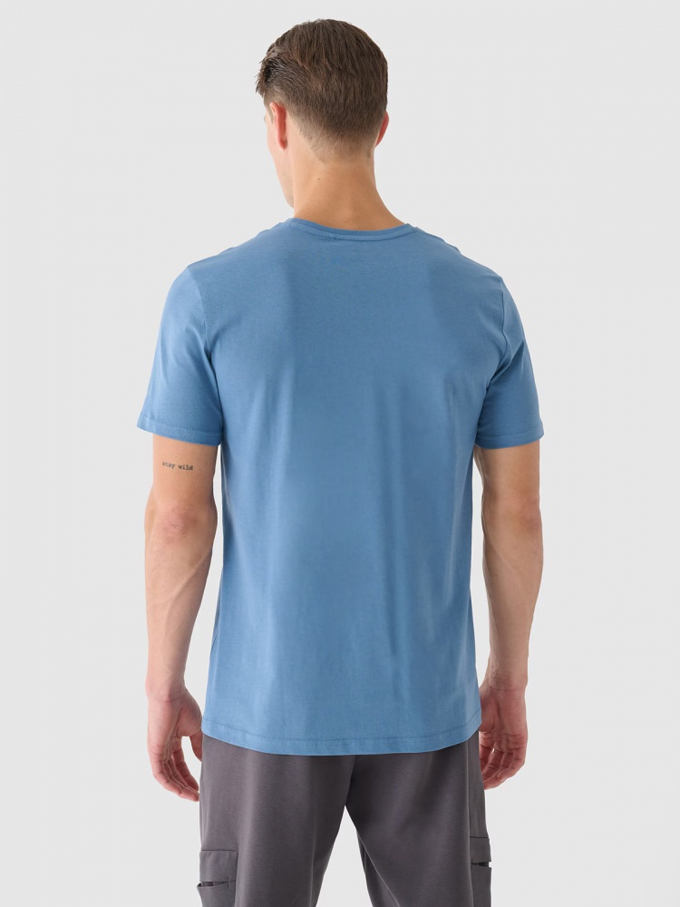 Футболка 4F 4FRSS24TTSHM2078-33S р.M голубой