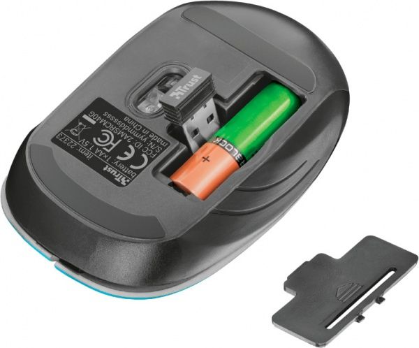 Миша Trust Aera Wireless 22373 blue 