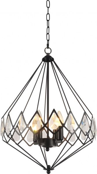 Люстра подвесная Blitz 4x40 Вт E14 черный 7111-33 