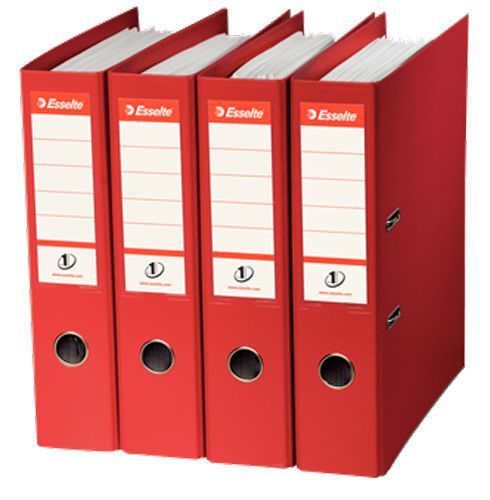 Папка-регистратор No.1 Power 75 мм бордовая 811510 Esselte