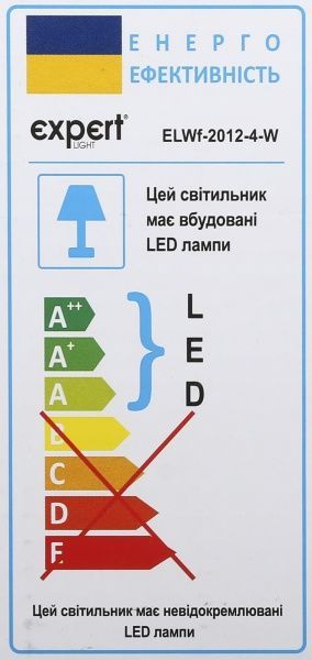 Світильник вуличний настінний Expert Ocland ELWf-2012-9-W LED 2x6 Вт чорний 