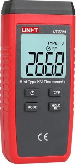 Пирометр (бесконтактный термометр) UNI-T с термопарой UT320A