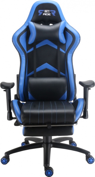 Крісло GT Racer X-2534-F чорно-синій 