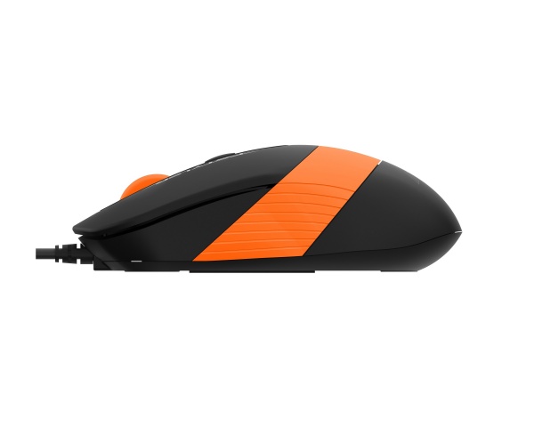 Мышка A4Tech бесшумная Fstyler FM10S (Orange) 