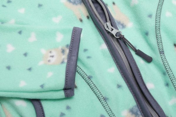 Кофта для дівчаток Luna Kids флісова р.128 салатовий 