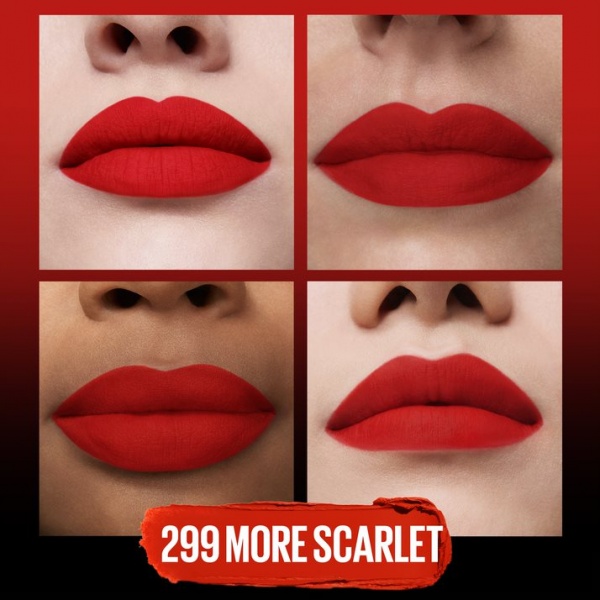 Помада Maybelline New York Color Sensational Ultimatte 299 More Scarlet 2 г