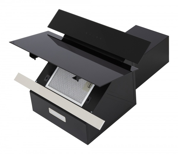 Вытяжка Interline Stream BL A/60/GL/M