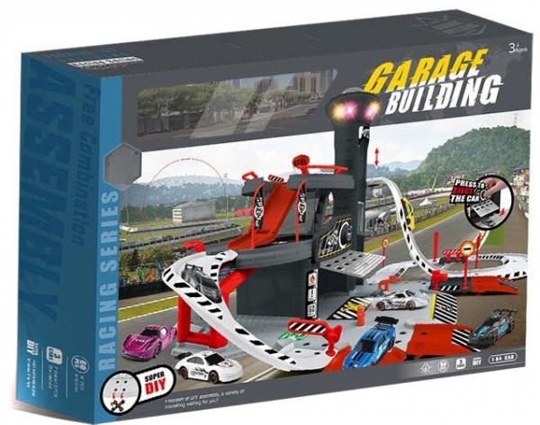 Ігровий набір Shantou Гараж 3 машинки 53х65.5х34 см HJP1133724