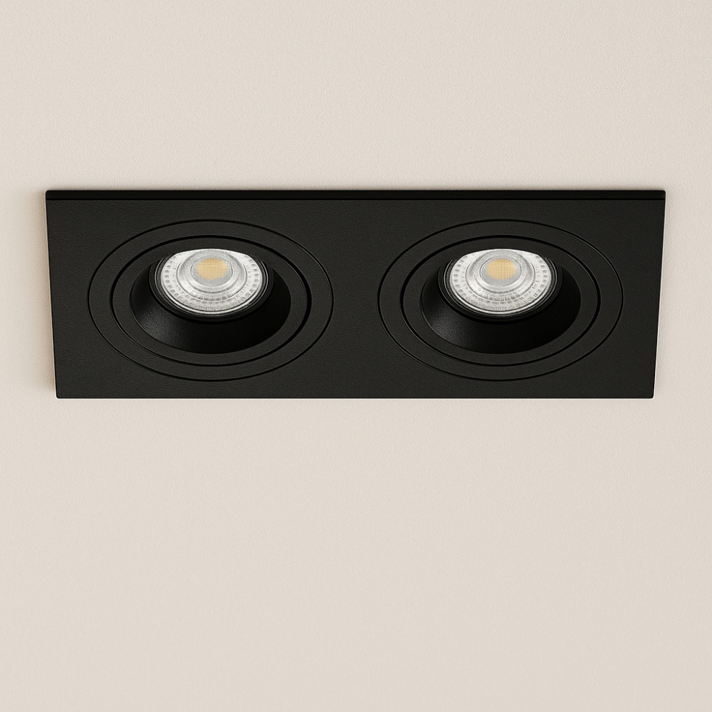 Світильник точковий LIGHT SET TUYA AT-S01-2 GU5.3 чорний