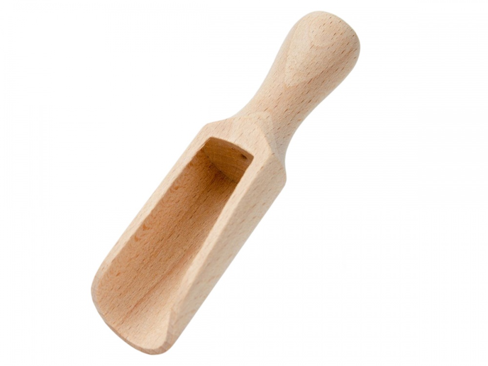 Совок для сипких продуктів Жива дерев'яний бук 11x3 см