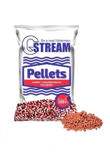 Прикормка PELLETS 600 г мотиль ЗИМОВИЙ