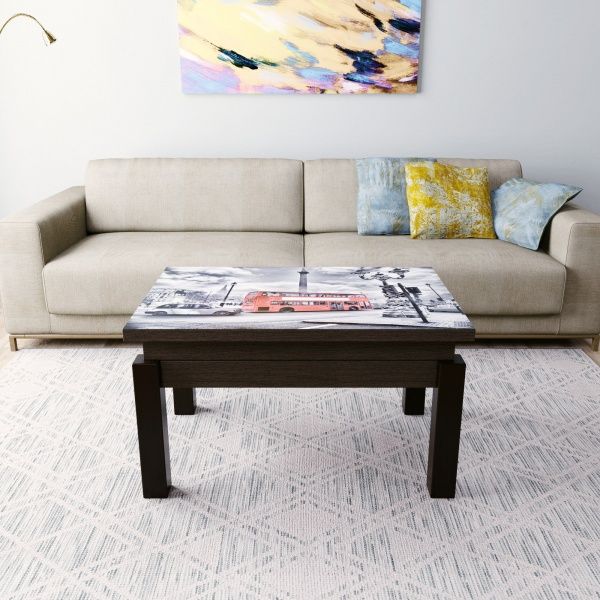 Стол-трансформер Art in Head Батерфляй венге Print 1112 