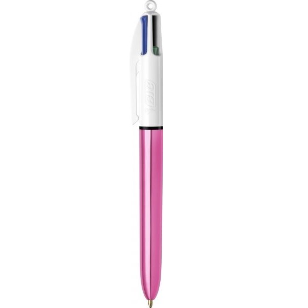 Ручка шариковая BIC 4 Colours Shine Pink 