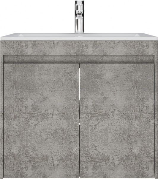 Тумба подвесная Water House Preference N1 70 МДФ базальт лофт под умыв.Como 70