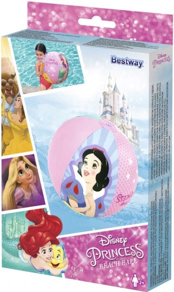 Мяч надувной Bestway ø51 Принцессы