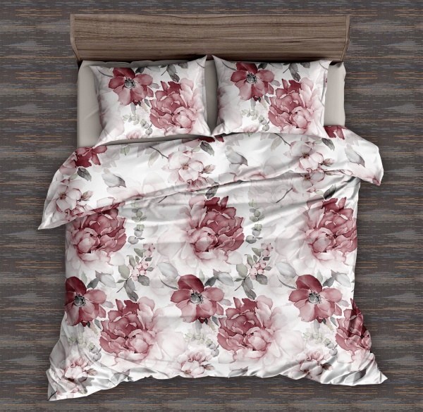 Набор наволочек Linac 2 шт. 50x70 см белый с принтом La Nuit 