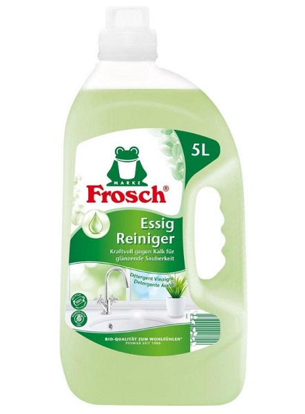 Средство Frosch для удаления известкового налета с яблучным уксусом 5 л
