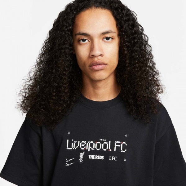 Футболка Nike LFC AIR TRAFFIC TEE DZ3657-010 р.M чорний