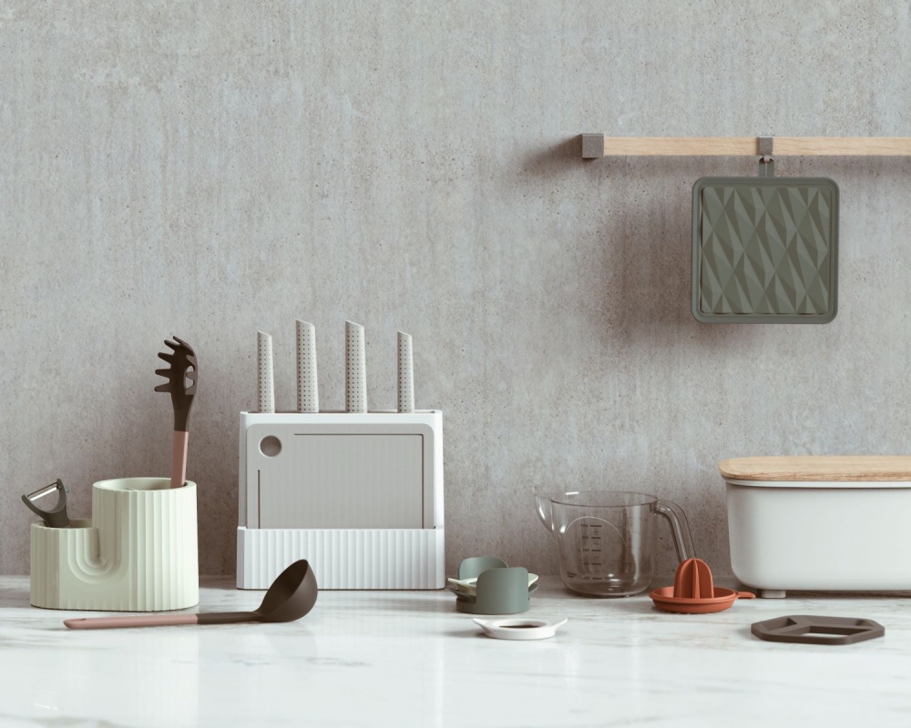 Хлебница Smart Kitchen by Flamberg Milk white 33,5х20,8х17 см