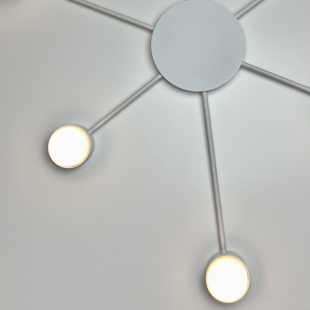 Люстра потолочная Luminaria 6xGX53 белый RAY SLIM 6xGX53 WHITE