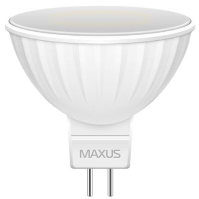 Лампа LED Maxus MR16 3 Вт 3000K GU5.3 GL тепле світло