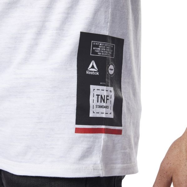 Футболка Reebok UFC FG FIGHT WEEK T EC1256 L білий