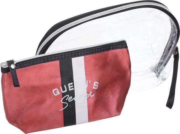 Набір косметичок Queen's secret 2 шт червоний 