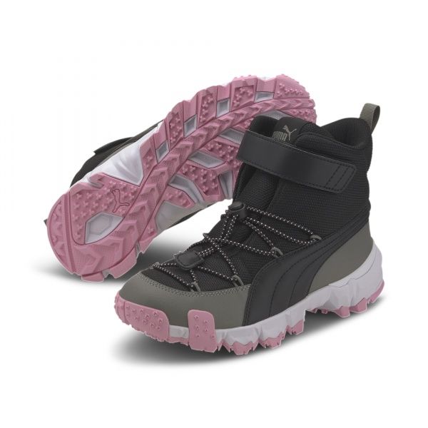 Черевики Puma Maka V Jr 19253306 р. UK 3,5 чорний