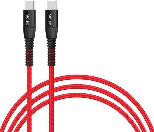 Кабель Intaleo USB Type-C- to USB Type-C (31278510) 1,2 м червоний 